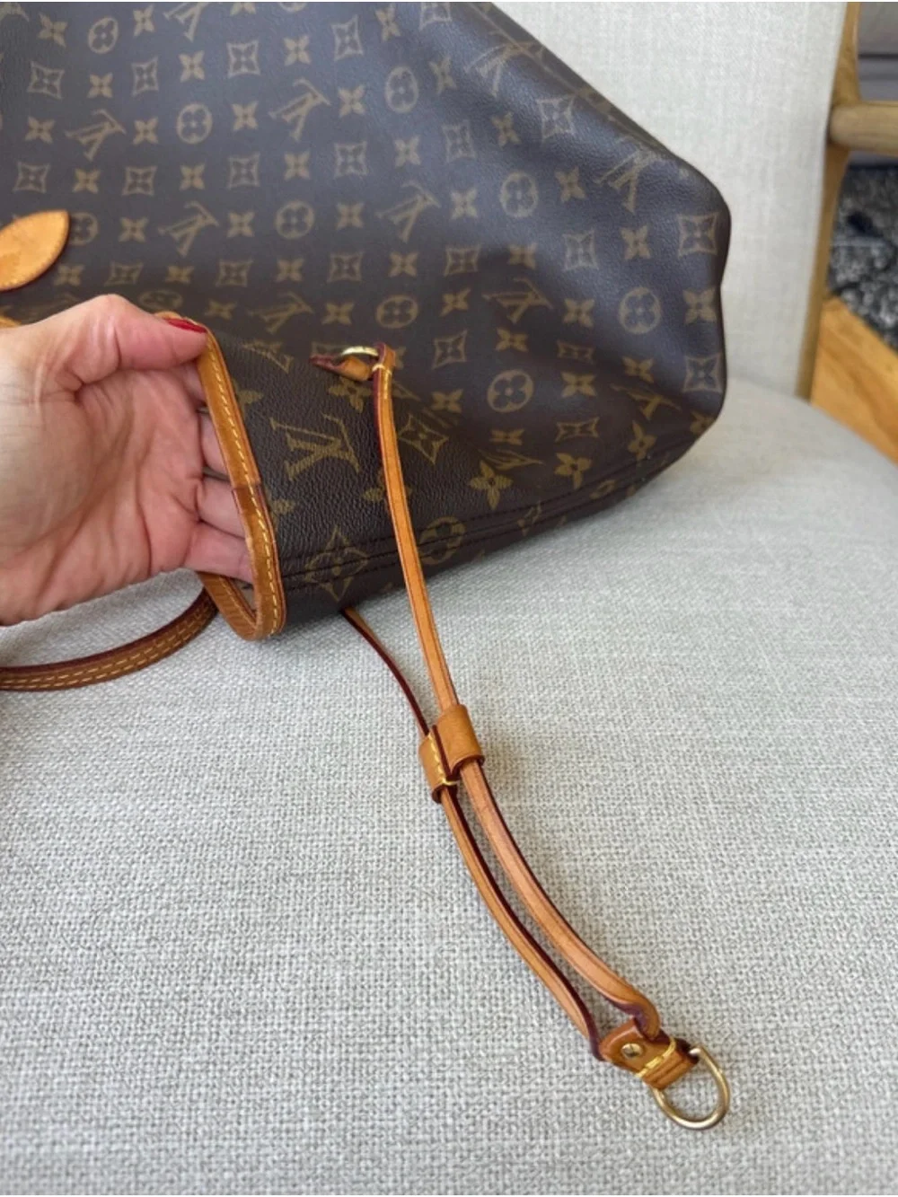 Louis Vuitton Brown Monogram Canvas Neverfull MM